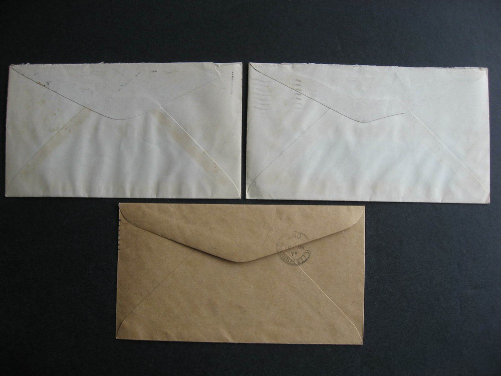 Canada 3 WWII OHMS perfin covers, check them out!