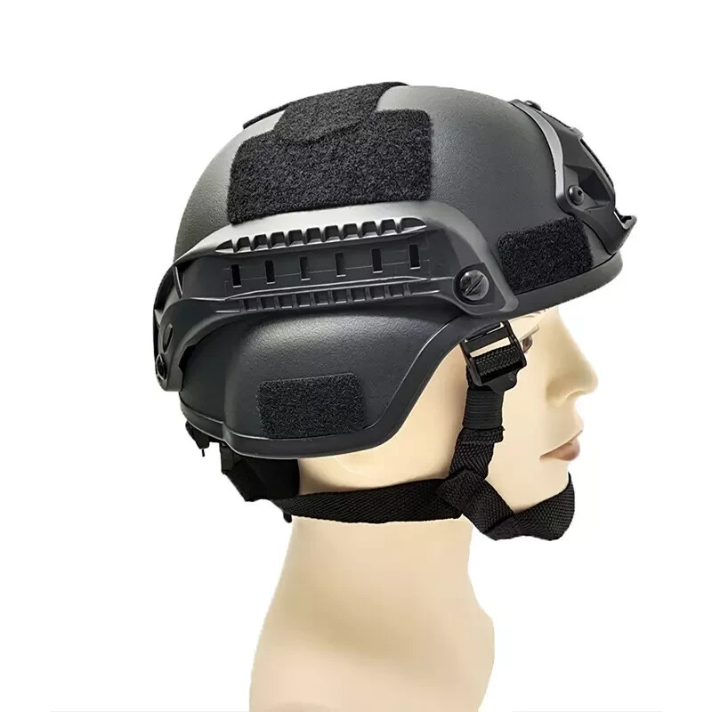 Black Tactical Helmet for Training and Airsoft