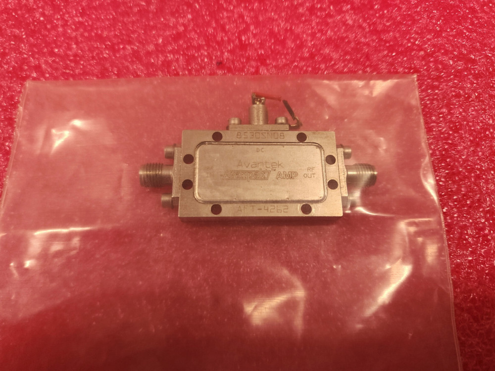 AVANTEK AFT-4262 RF Amplifier 2.0-4.0GHz