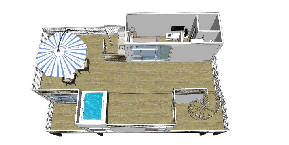 Container Home - Key West - Tiny Home Catalog