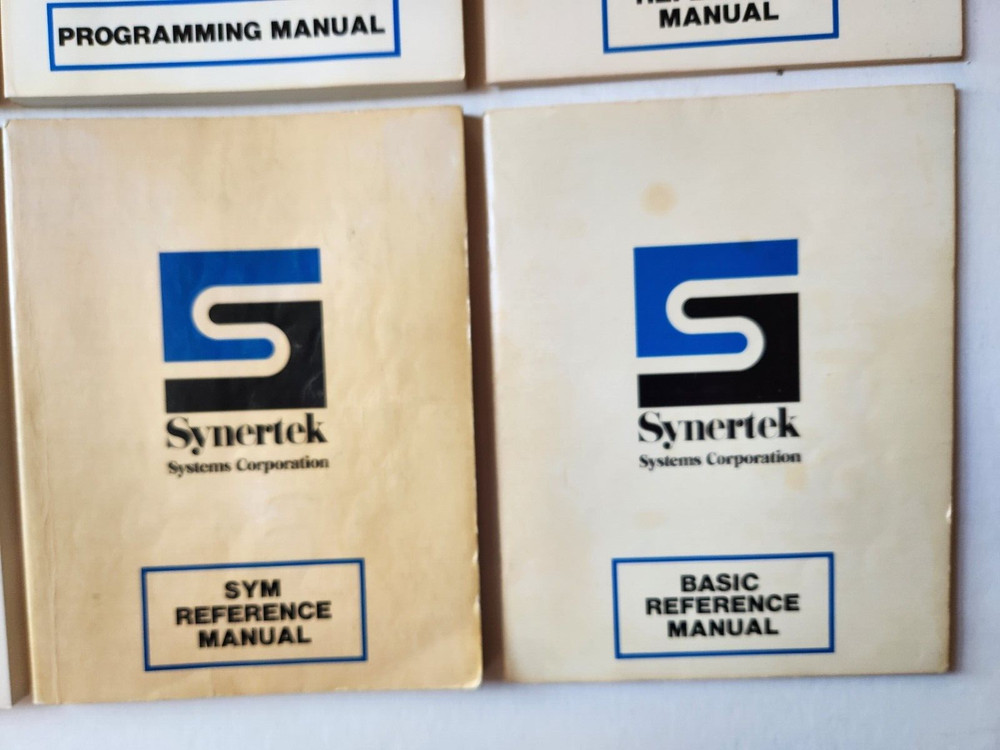 Vtg 1970s Synertek Systems Hardware Programming/Reference Manuals MCS6500/SY6500