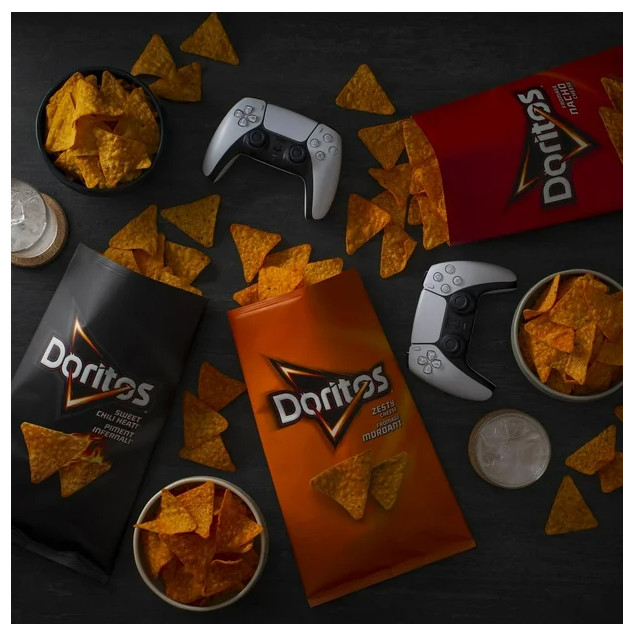 Doritos Cool Ranch Flavored Tortilla Chips, 235g (4 Pack)