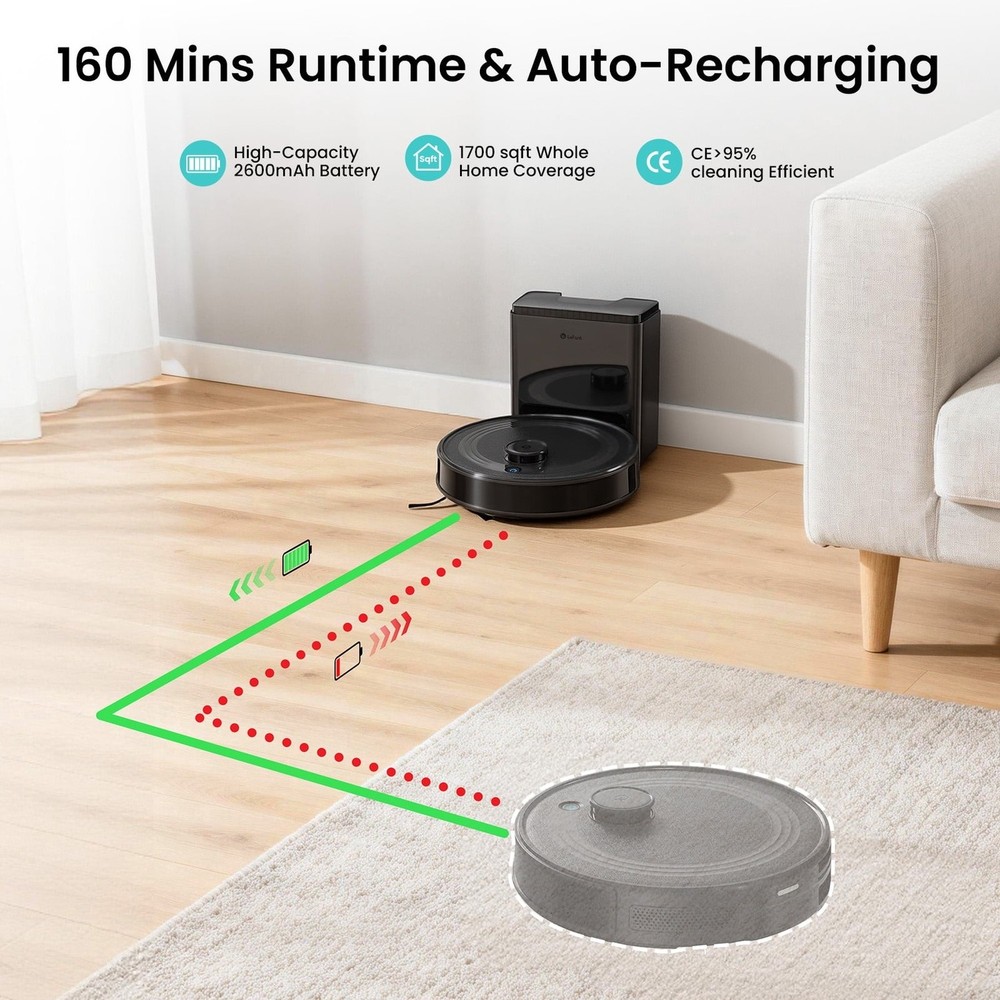 LiDAR Navigation Robot Vacuum Mop