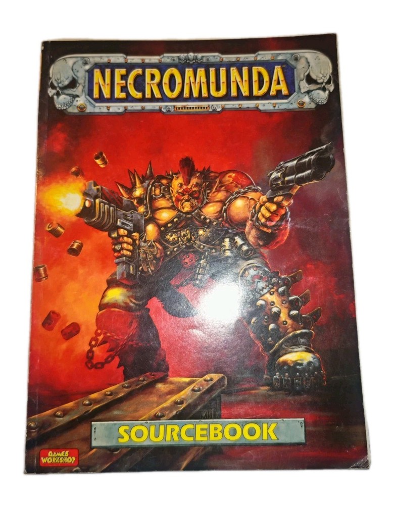 Games Workshop Citadel Miniatures - Necromunda Sourcebook 1995 - See Description