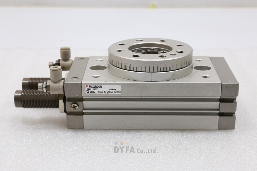 SMC Used MSQB70R Rotary Table Rack & Pinion Style Basic Type CYL-ROT-I-110=8B44