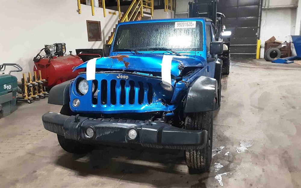 Used Windshield Frame fits: 2015 Jeep Wrangler Grade A