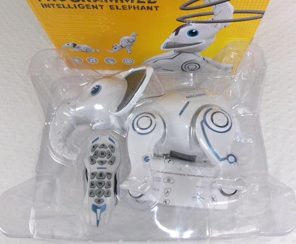 CODO PROGRAMMABLE & INTERACTIVE ELEPHANT 7 VOICE COMMANDS BY JUPITER CREATIONS