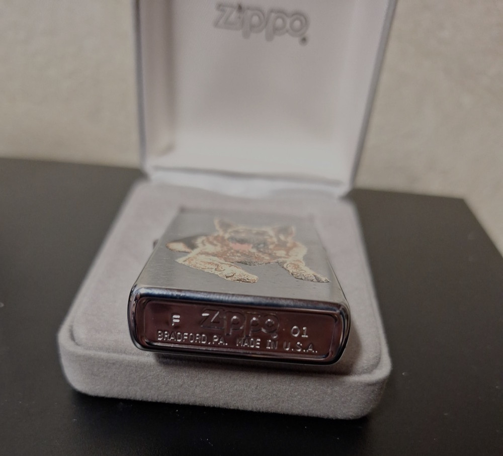 Original ZIPPO Lighter "German Shepherd