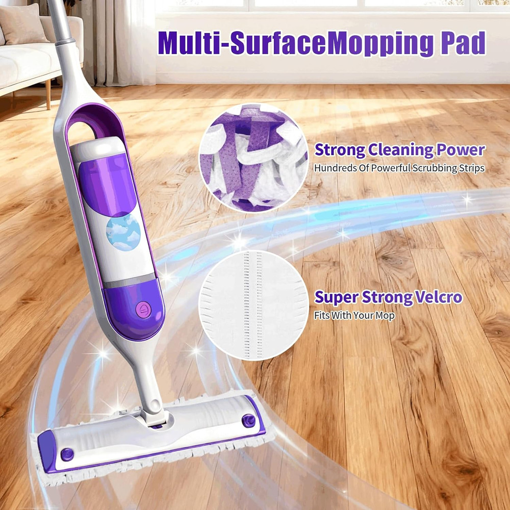 10 Pack Disposable Mopping Pads Refills for PowerMop Multi-Surface