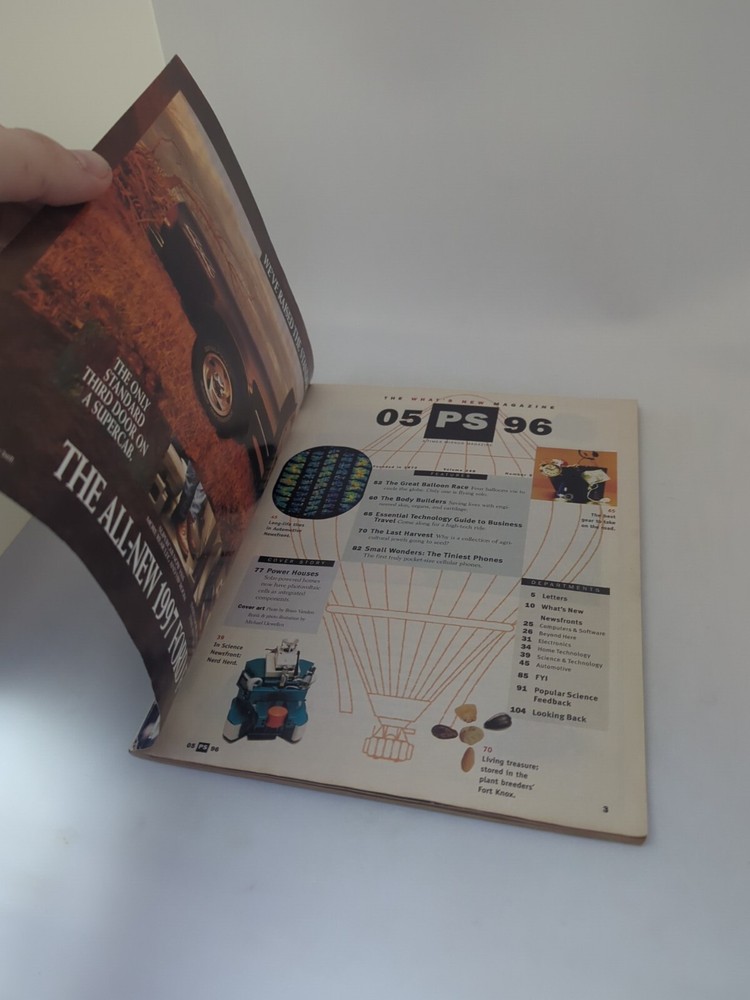Popular Science Magazine May 1996 Science & Technology