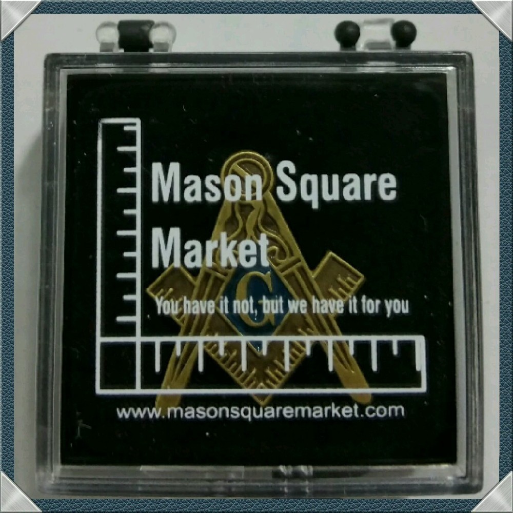 Freemason Blue Lodge Lapel Pin