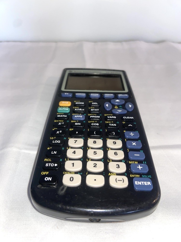 Texas Instruments TI-83 Plus Graphing Calculator Without Cover Tested Working