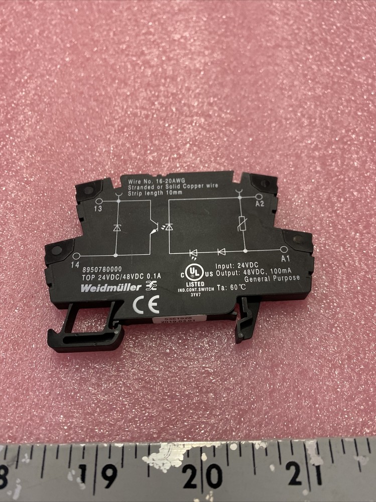 Weidmuller Solid State Relay 8950780000