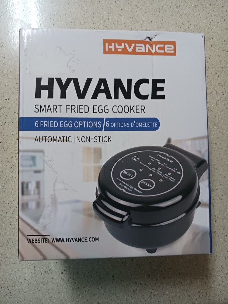 Fried Egg Cooker Smart Hyvance Automatic Non-stick 6 fried egg features