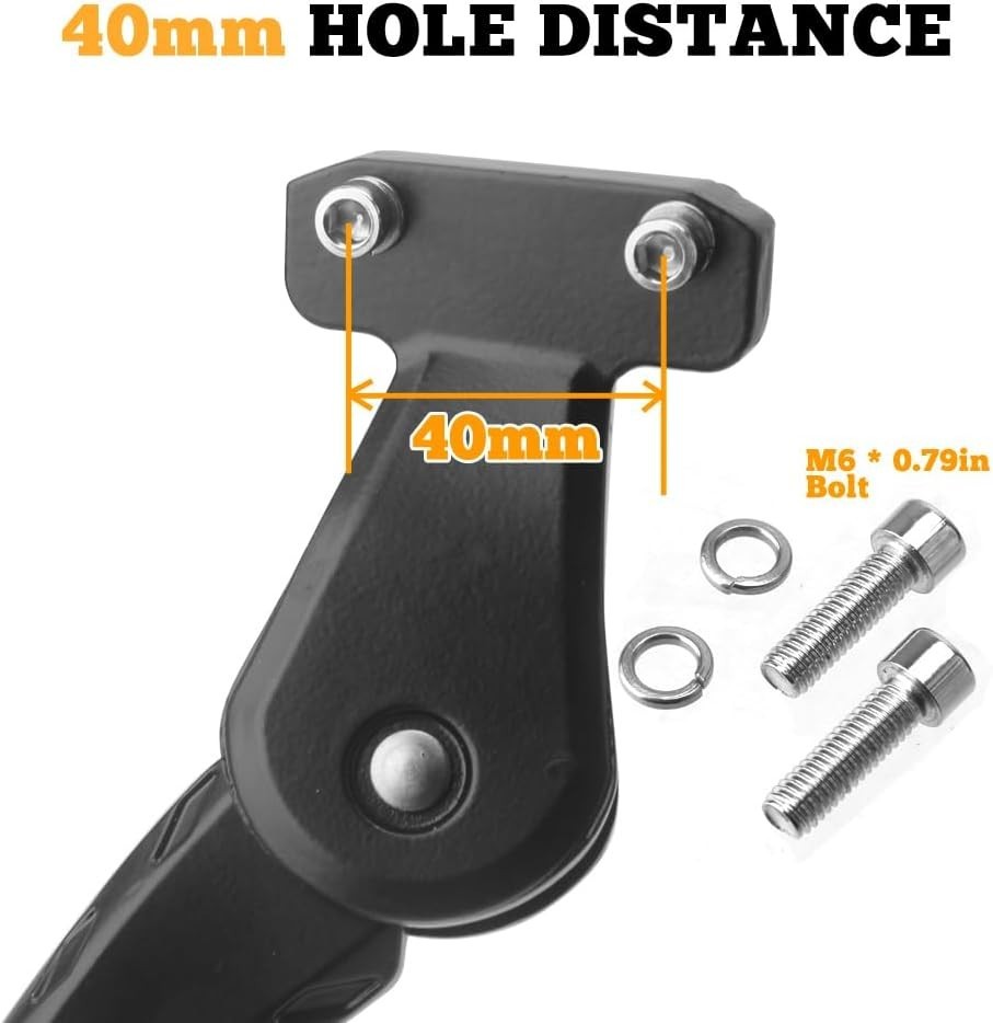 Adjustable Kickstand for Electric & Mountain Bikes