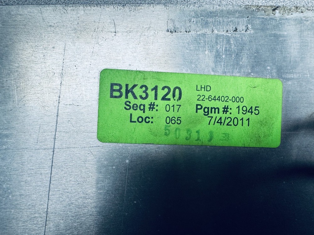 Freightliner Coronado Dash Switch Panel P/N 22-64402-000