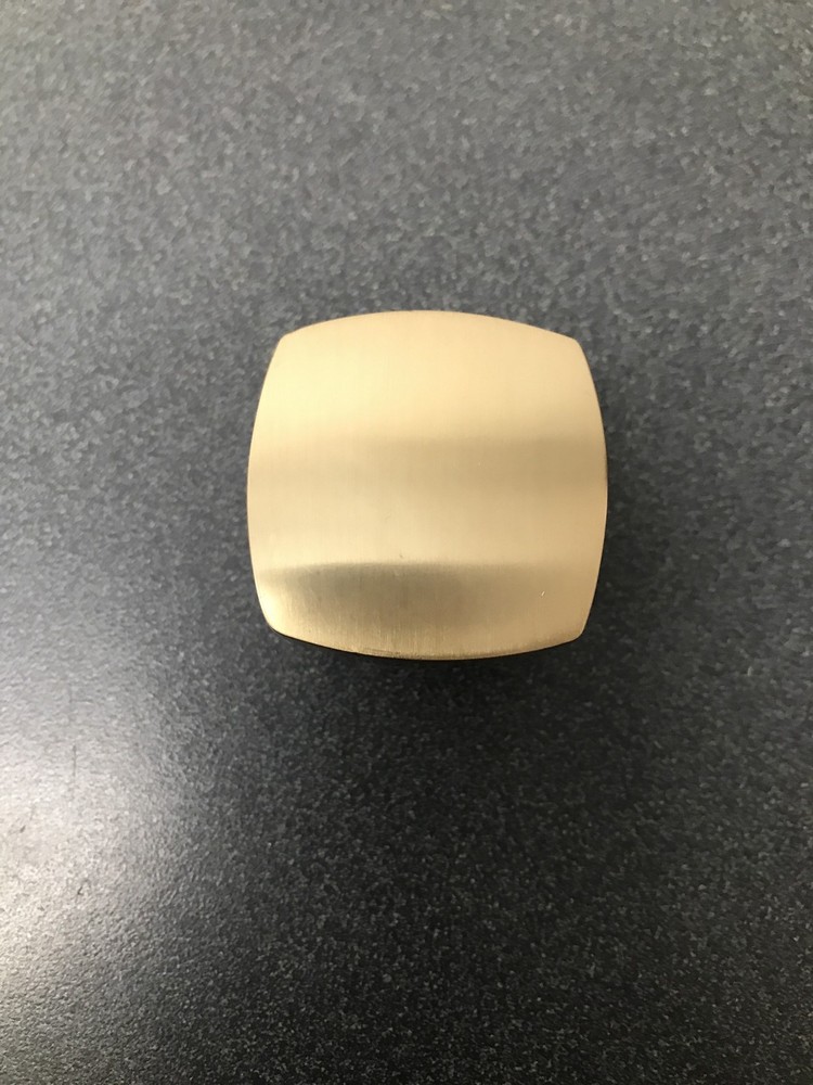 Emtek Freestone 1-1/2 Inch Square Cabinet Knob