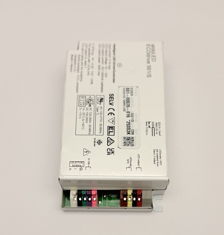 eldoLED ECOdrive 561/S, 801-00076-016 INTELLIGENT LED DRIVER/CONTROLLER