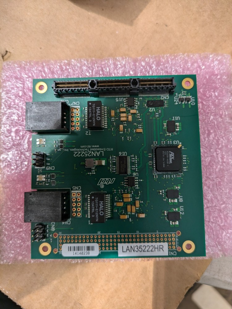 LAN35222HR Dual Gigabit Ethernet Modules   RTD Embedded Technologies