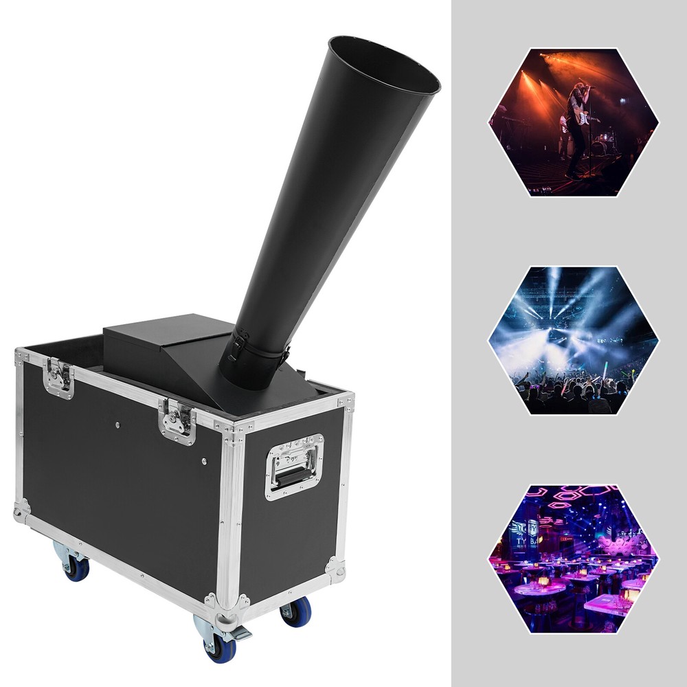 CO2 Confetti Launcher with Flight Case – 19.68 ft High Blaster
