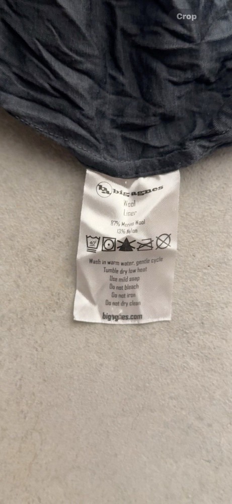 Big Agnes Wool Sleeping Bag Liner