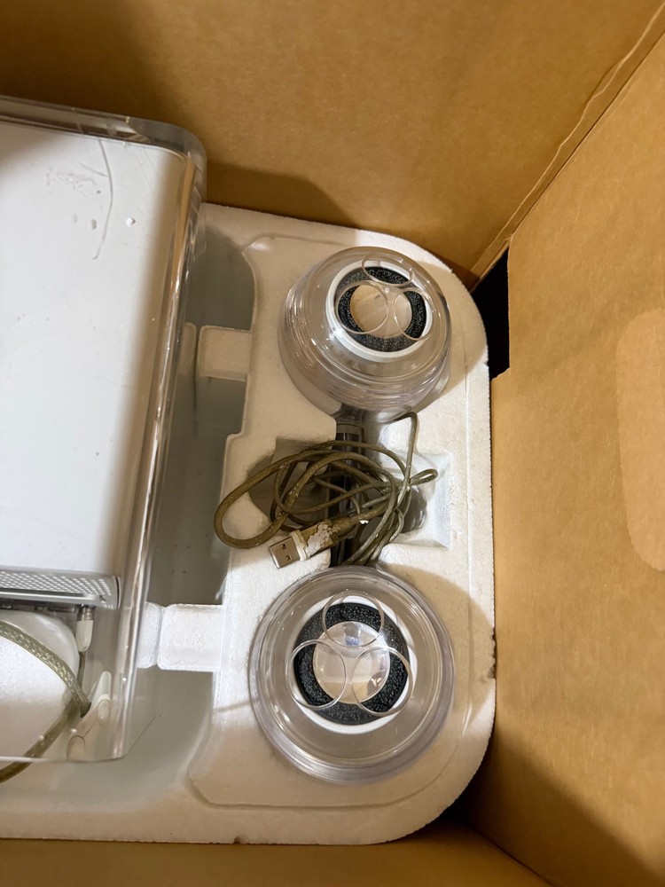 Apple Power Mac G4 Cube Loaded Working Set Original Lightly used Box 450Mhz 1M