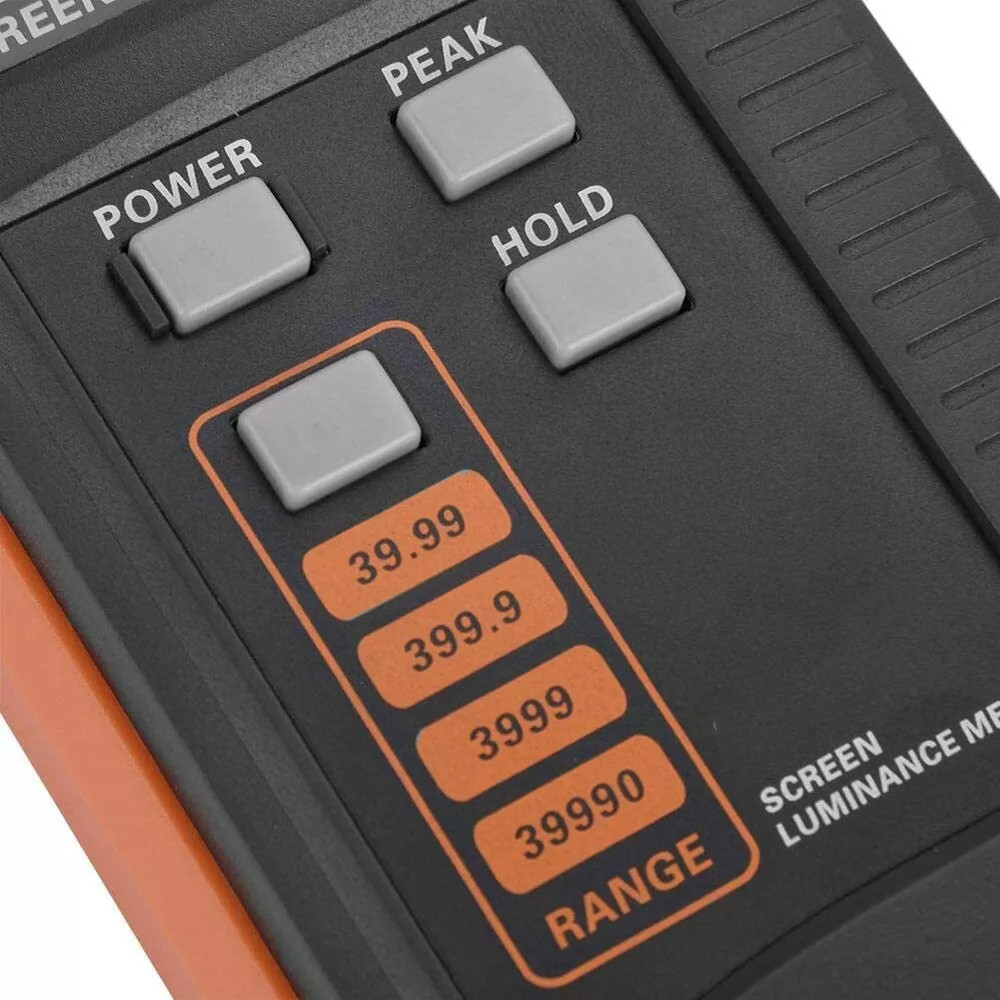 Digital Screen Brightness Meter with Range 0.01-39990cd/m2 Linearity Error ±0.2%