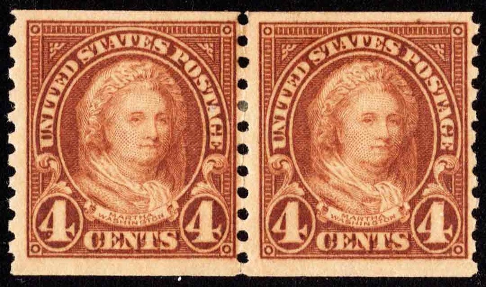 United States Scott 601 Unused hinged.