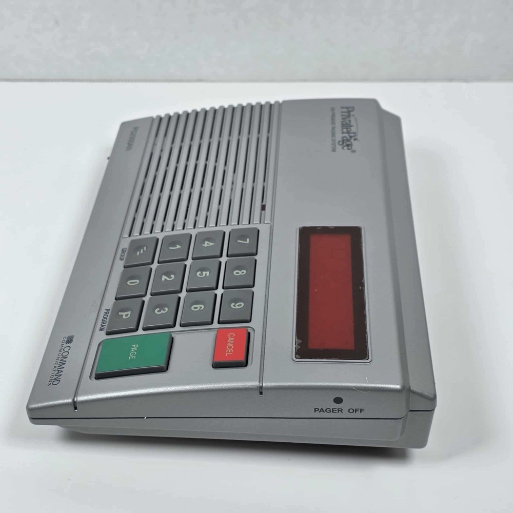 Command communications Paging System PS2000AN With One Pager