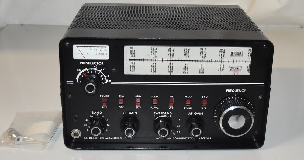 DRAKE 2-B HF RECEIVER