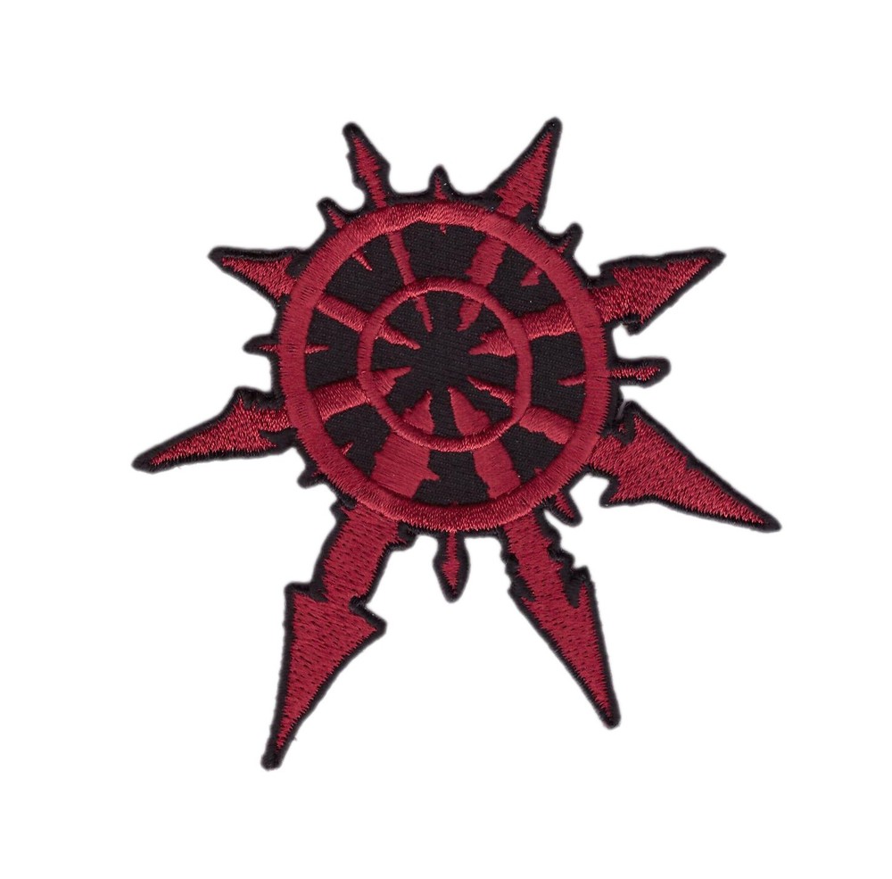 Red Chaos Star Deamons War Game Primarch Patch