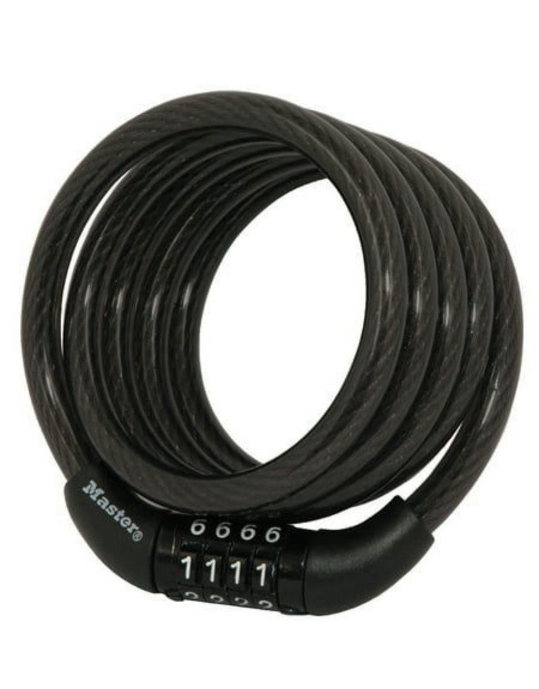Master Lock 4 FT Bike Cable Lock With Combination Code