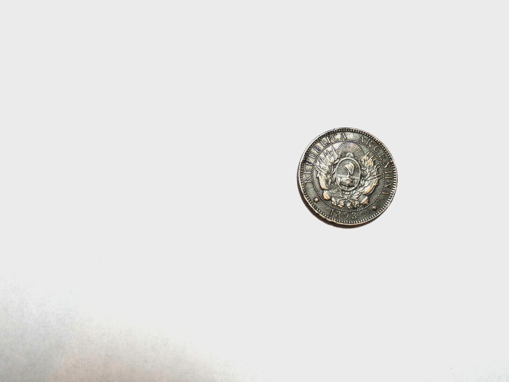 Argentina 1893 Dos Centavos.