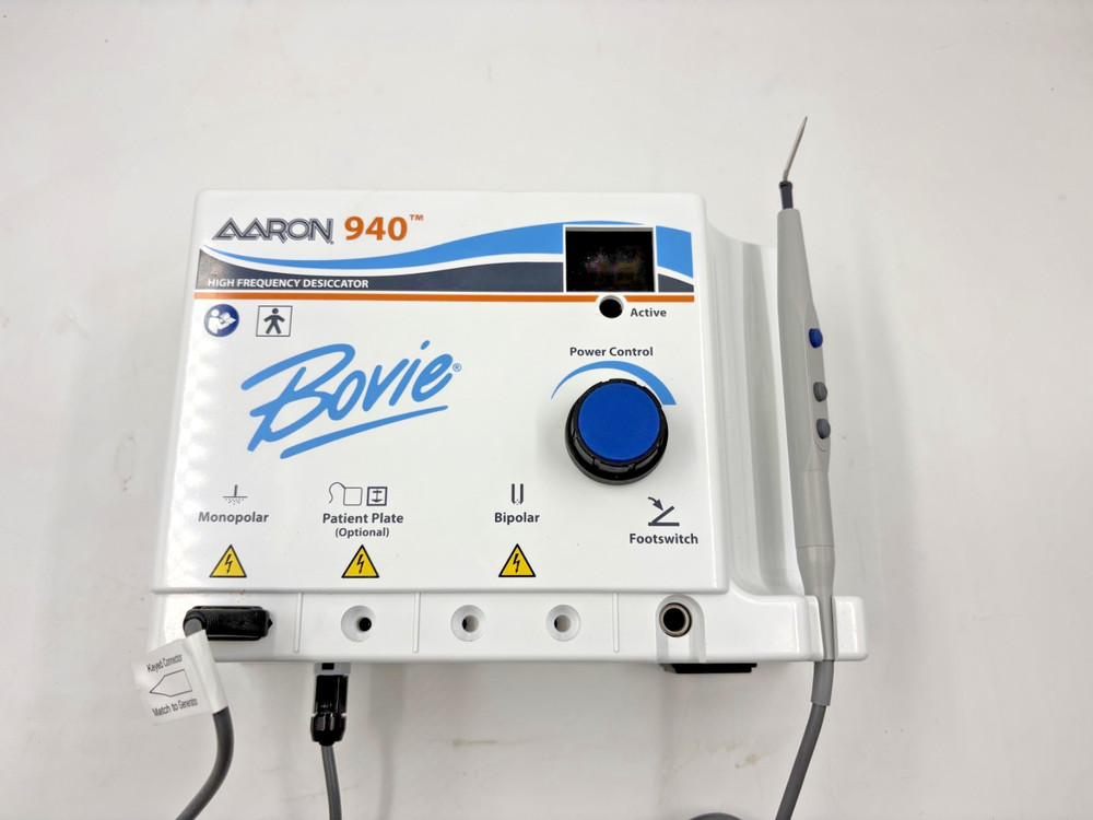 BOVIE AARON 940 HIGH FREQUENCY DESSICATOR EXCELLENT CONDITION TESTED!