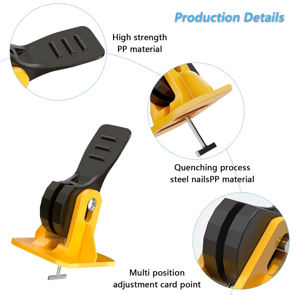 100PCS Tile Spacers Leveling System Set, 100 Reusable Tile Levelers+50 Replac...