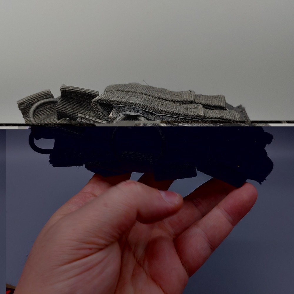 Fox Tactical Horizontal Quick Stack Hold 2 Magazines Black Item No #57-3311 NWT