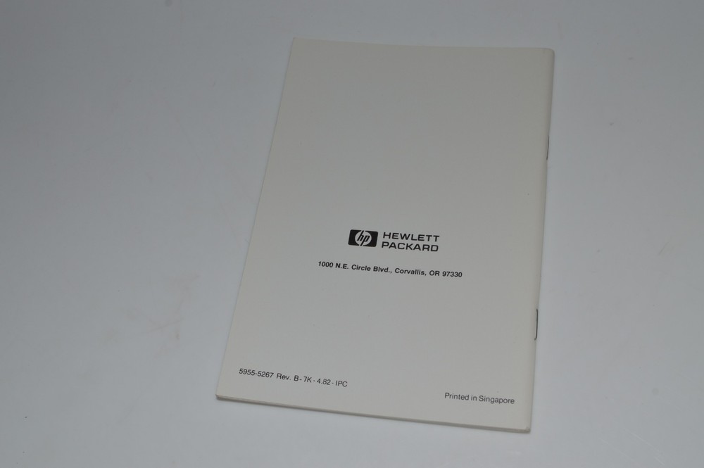 *CF* HP- Solving Problems With Your Hewlett Packard Calculator (CLC43)