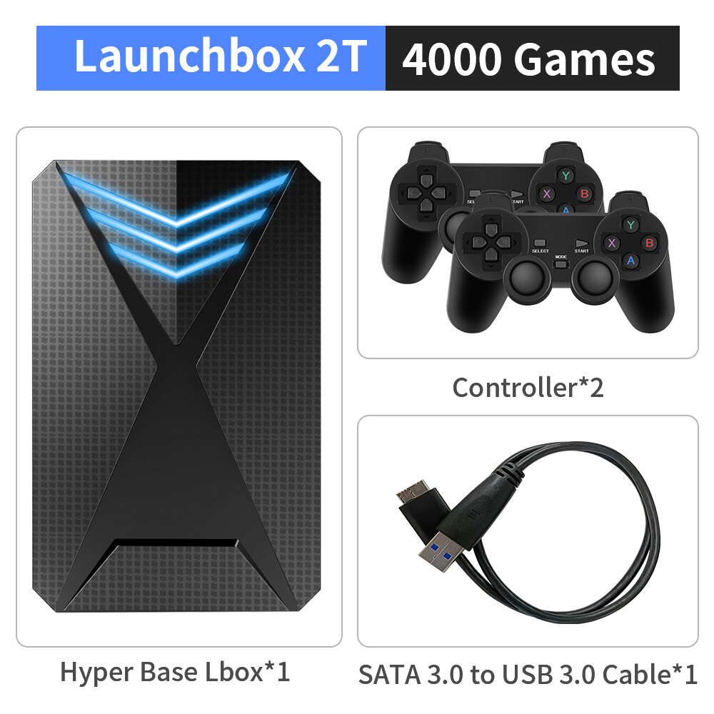 Gamingbox Portable External Hard Drive For PC 4000