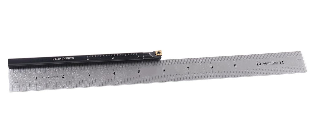 High-Performance 3/8'' Indexable Boring Bar for Small Bores with Carbide Inserts
