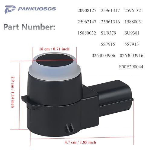 Backup Sensor Reverse Backup Parking Rear Bumper Park Assist Object Sensor