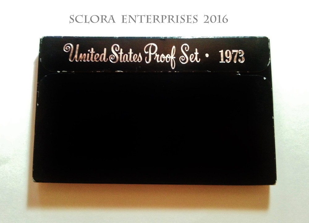 1973 Proof Set Box & Lens ONLY