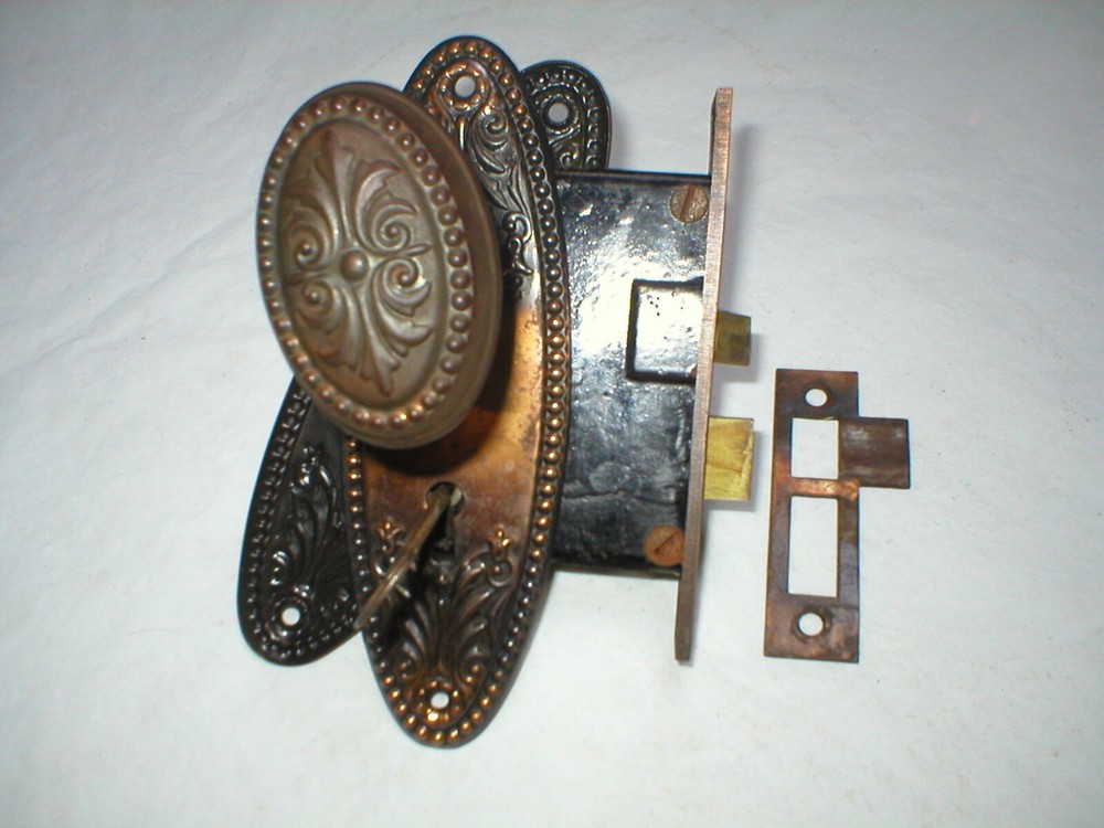 Antique Victorian Era Door Hardware