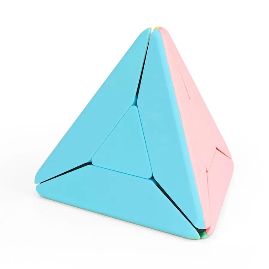 Magic Pyraminx Twist Puzzle Toy Triangle Brain Teaser Cube Education Speed Game