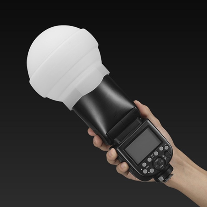 Foldable Softbox Spherical Design Uniform Light Diffusion For Photography