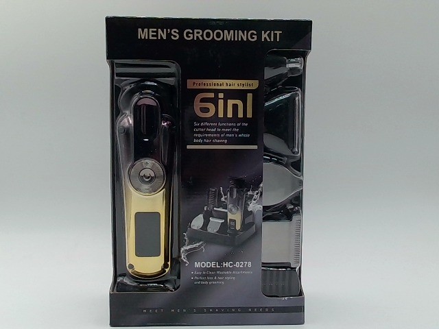 Ourcec Black 4 In 1 Rechargeable Eyebrow Ear Nose Beard Trimmer Clipper USB