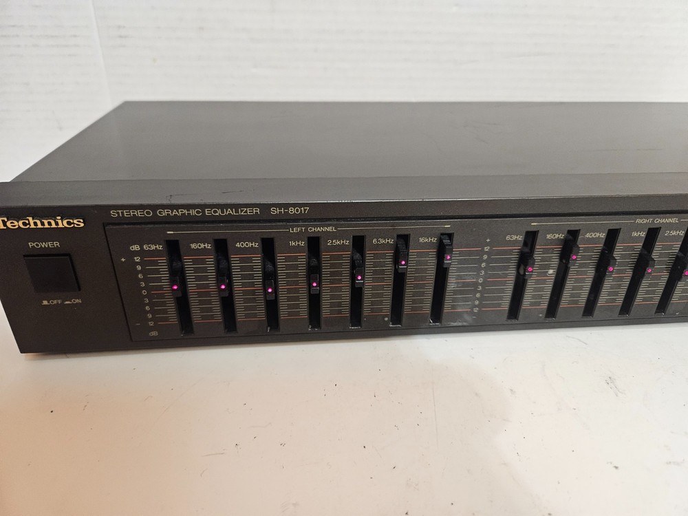 Technics SH-8017 7-Band Graphic Equalizer – Vintage Hi-Fi Tested