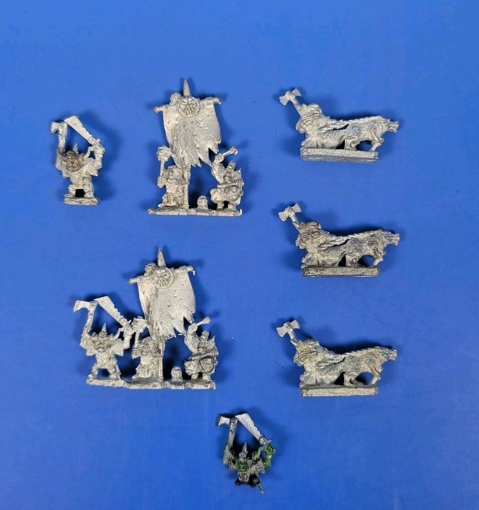 Warmaster Orc Characters - Games Workshop - OOP