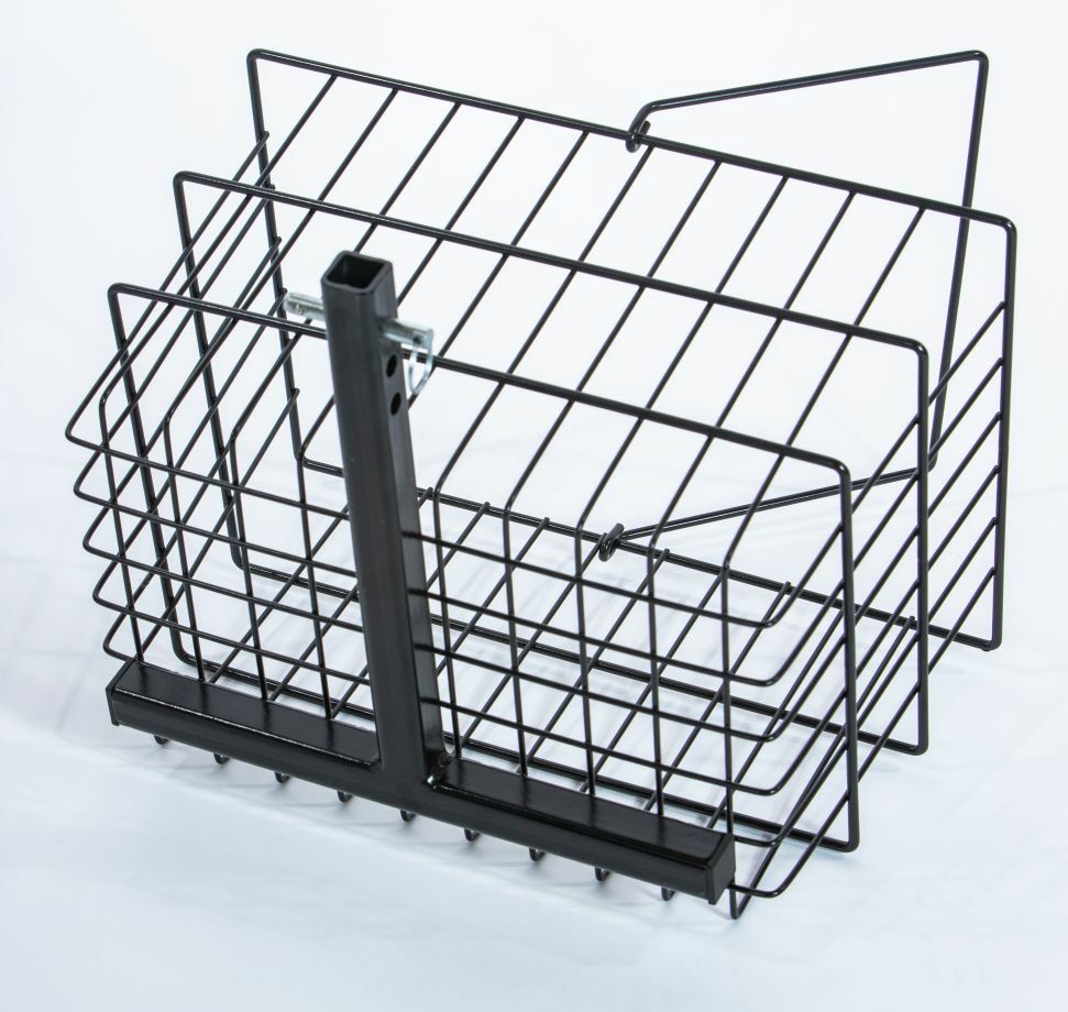 Rear Basket Accessory for Pride Mobility Scooter Sturdy Center-Support