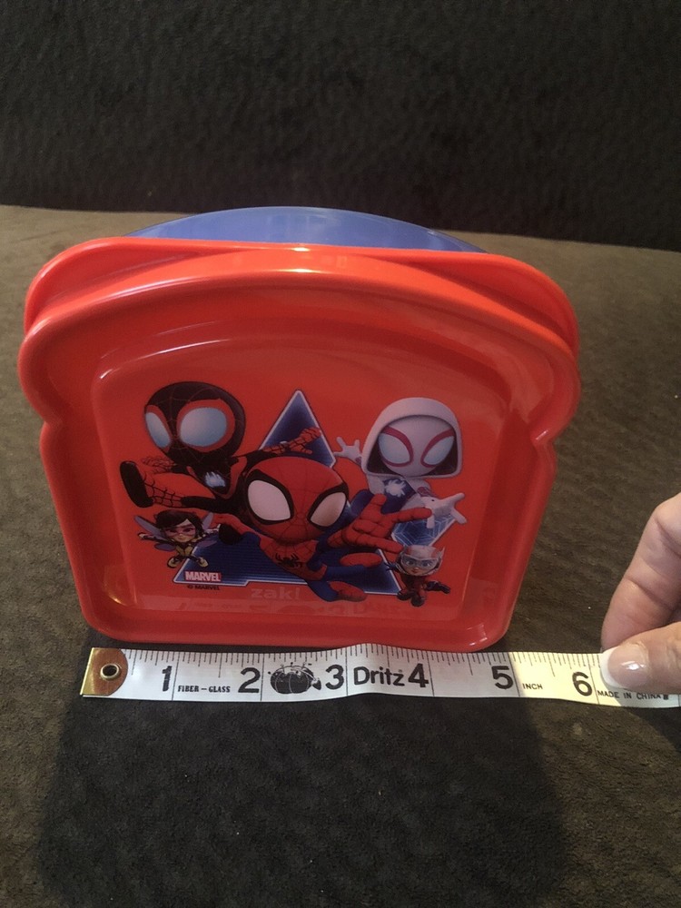 Marvel Spidey Sandwich Container New Spiderman