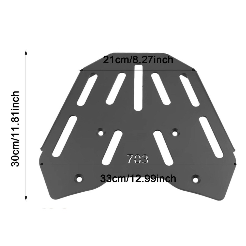 Motorcycle Luggage Rack Easy to Use Replacement Convenient